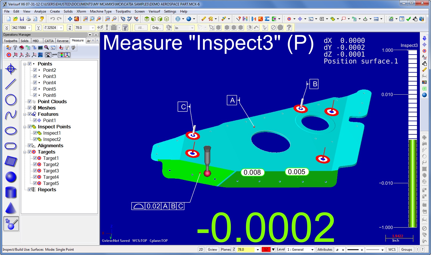 New Verisurf ModelBased GD&T Inspection Software 3D Metrology