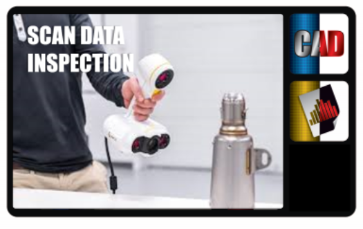 Scan Data Inspection Badge 3D Metrology Software, Training and CMMspeel 2 Scanner