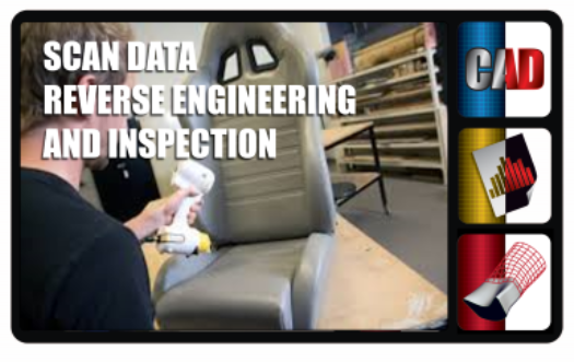 Scan Data Inspection & RE Badge 3D Metrology Software, Training and CMMspeel 2 Scanner