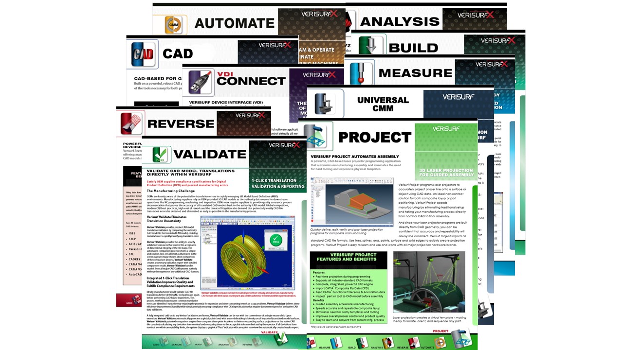Datasheets - 3D Metrology Software, Training and CMMs