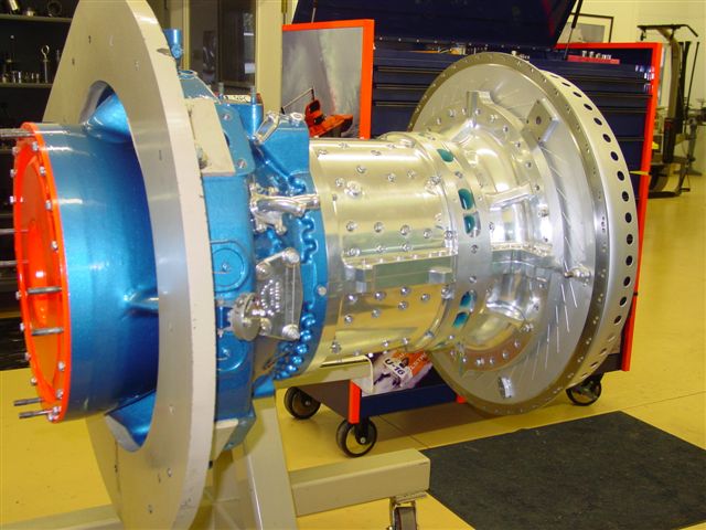 turbofan engine core