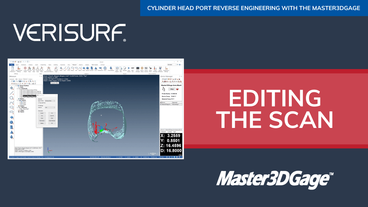 3D Metrology Software, Training and CMMsPort Reverse Engineering with the Master3DGage