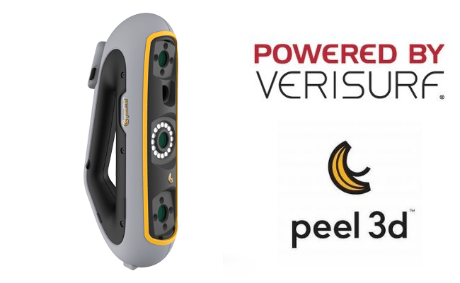peel 3 scanner powered by Verisurf