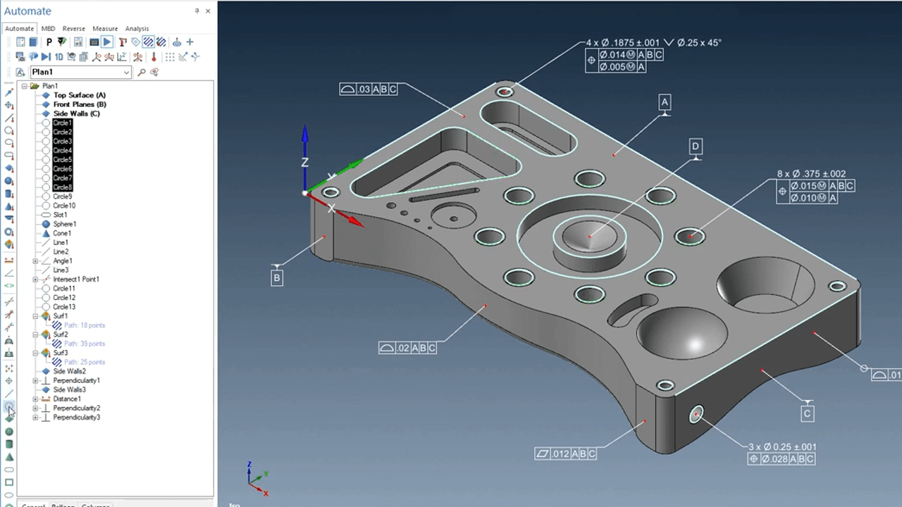 3D Metrology Software, Training and CMMsAUTOMATE