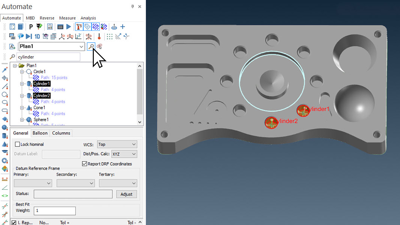 find-in-tree-rsz 3D Metrology Software, Training and CMMs