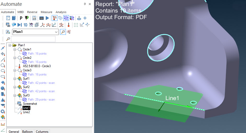 set-line-axis-from-cad-plane 3D Metrology Software, Training and CMMs