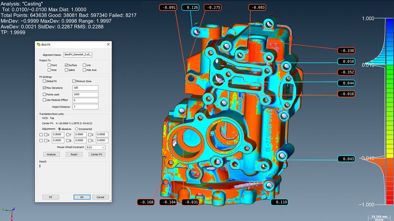 3D Metrology Software, Training and CMMsScan Data Suite