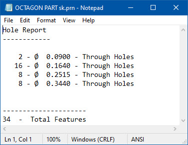 hole-stats_blue 3D Metrology Software, Training and CMMs