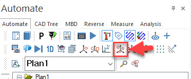 select Auto Align from toolbar