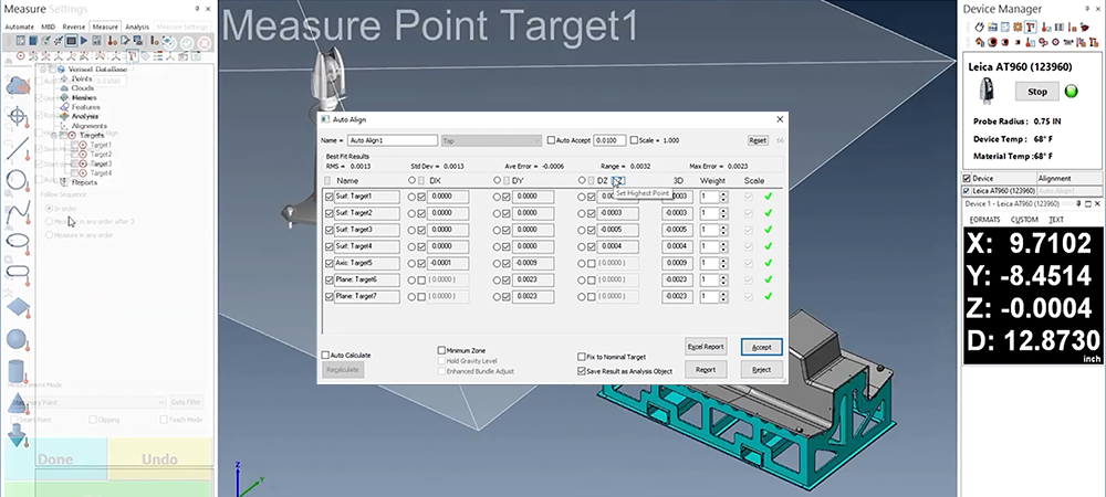 3D Metrology Software, Training and CMMs