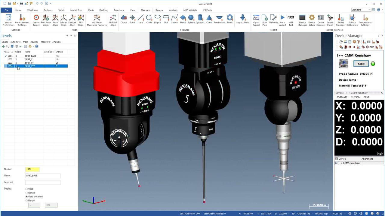 custom-cmm-display-probe-heads 3D Metrology Software, Training and CMMs
