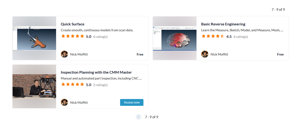 3D Metrology Software, Training and CMMs