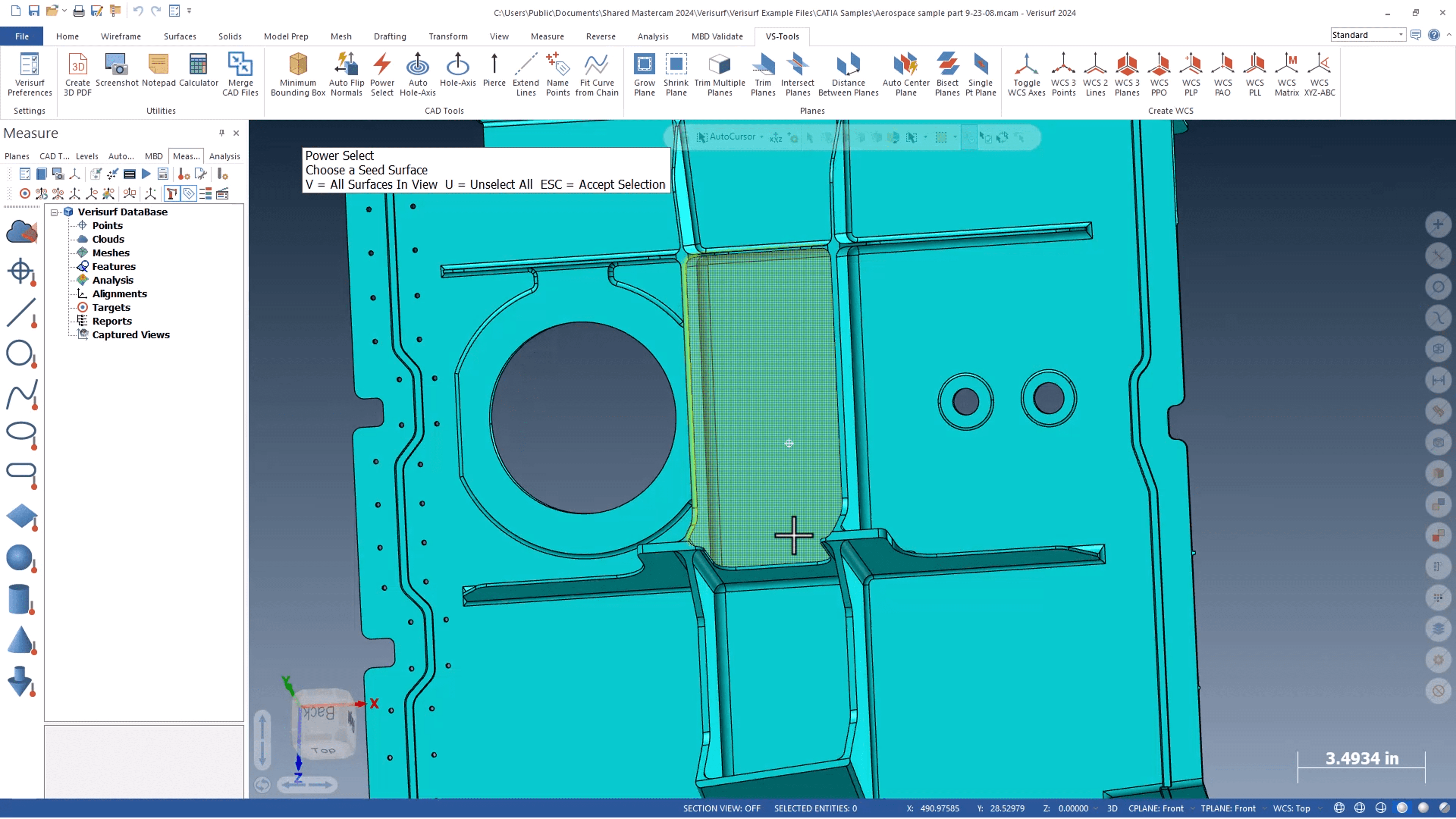 3D Metrology Software, Training and CMMsVerisurf Tools for Mastercam