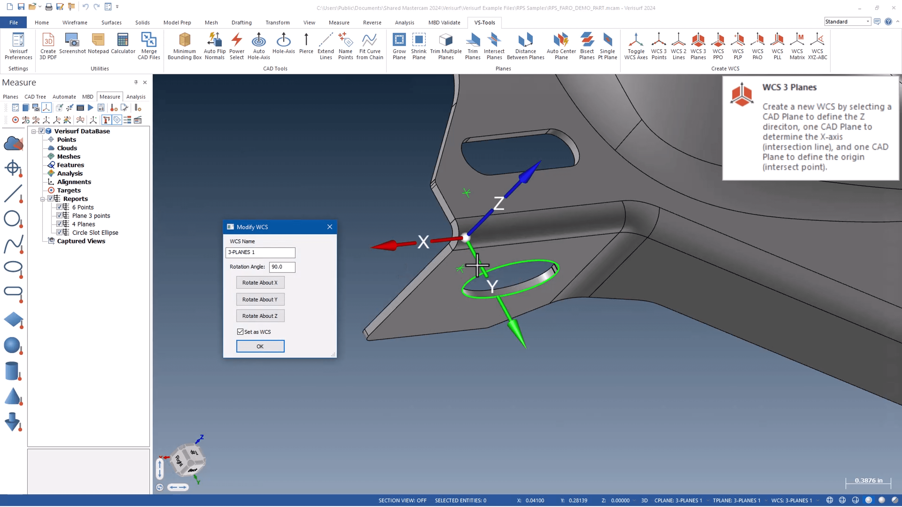 3D Metrology Software, Training and CMMsVerisurf Tools for Mastercam