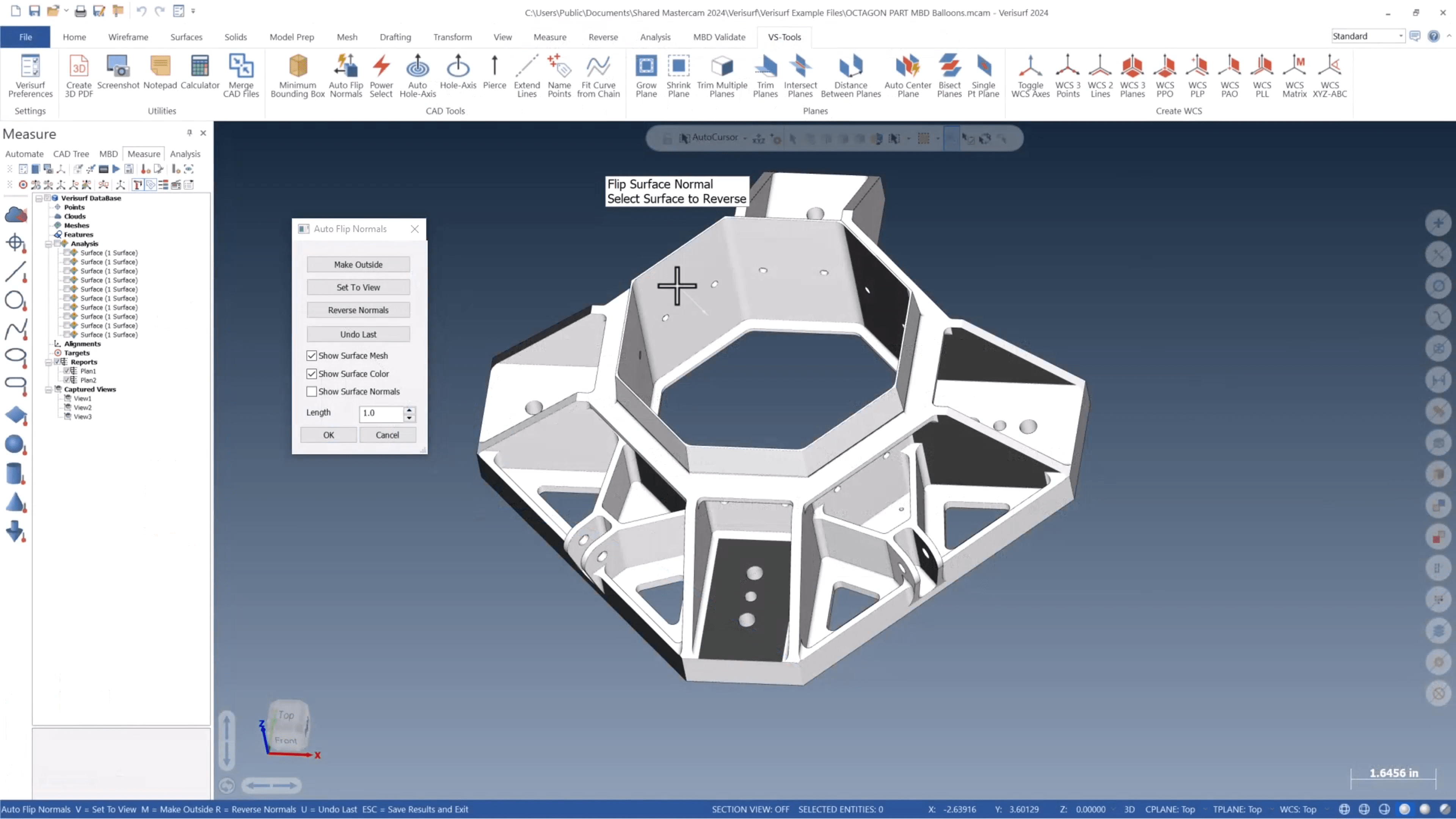 3D Metrology Software, Training and CMMsVerisurf Tools for Mastercam