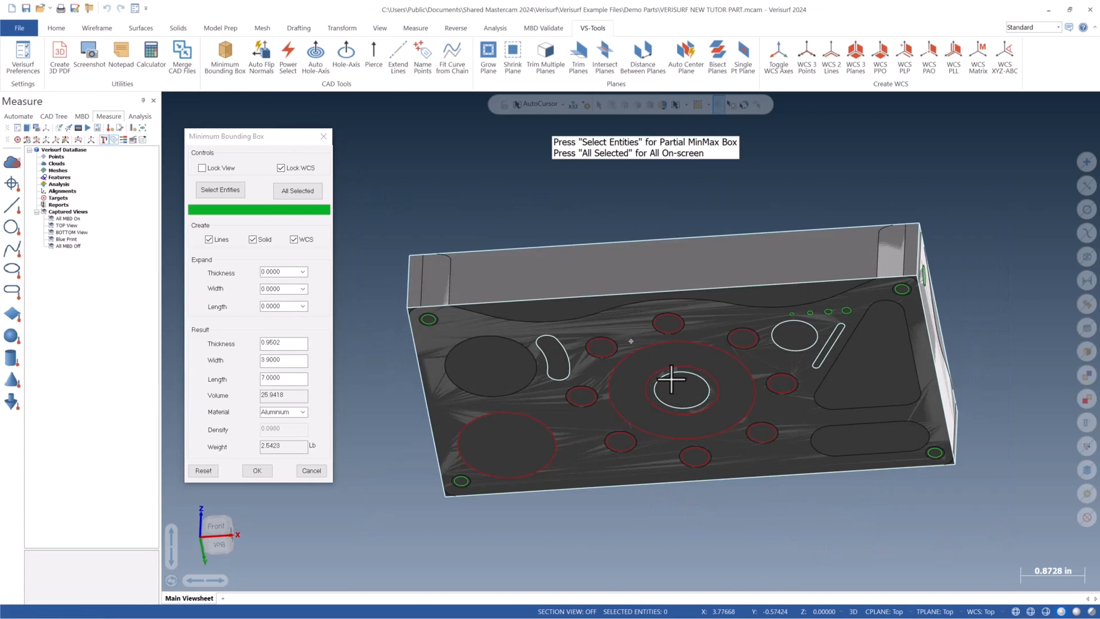 3D Metrology Software, Training and CMMsVerisurf Tools for Mastercam