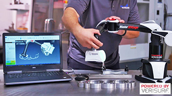 3D Scanning Reverse Engineering with Master3DGage scan arm