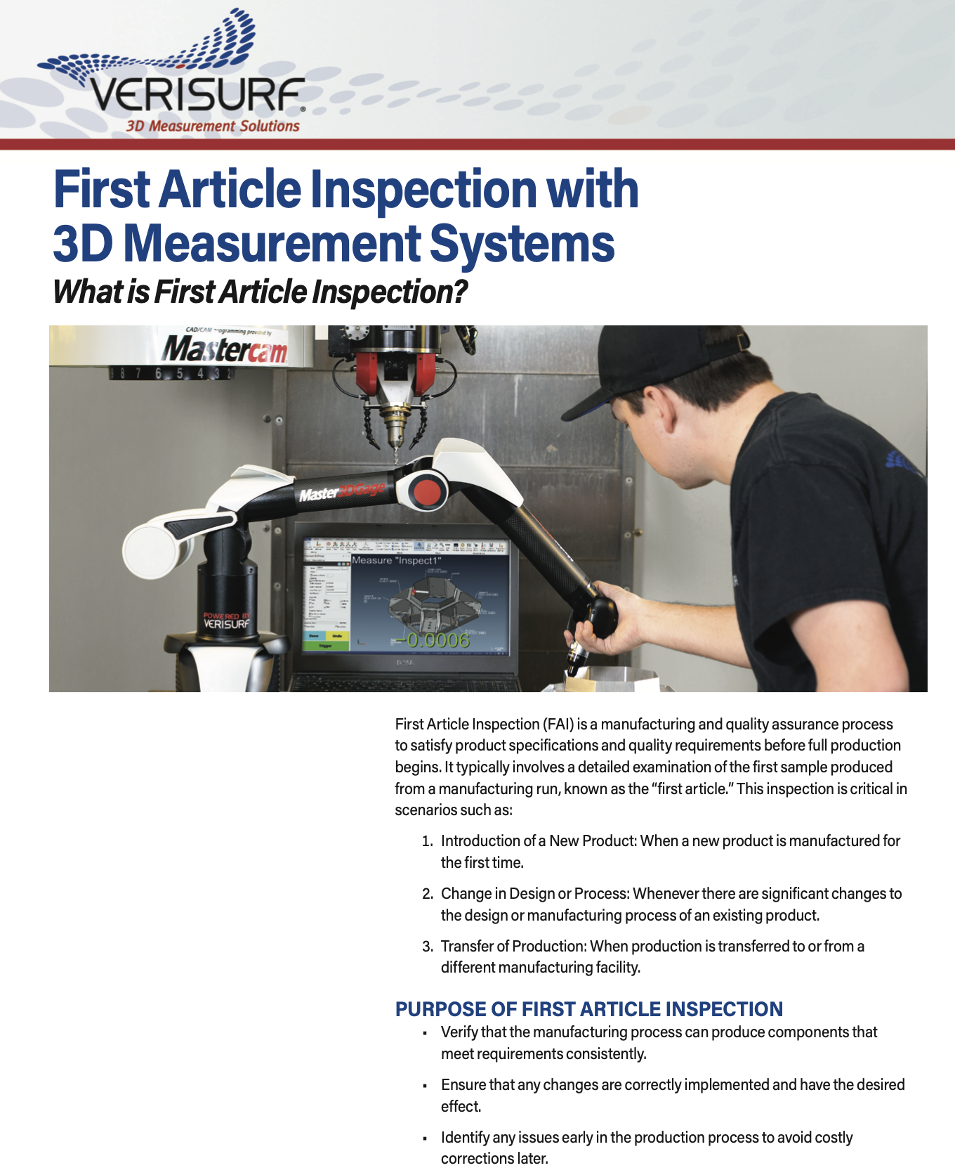 3D Metrology Software, Training and CMMsAccess Verisurf White Papers