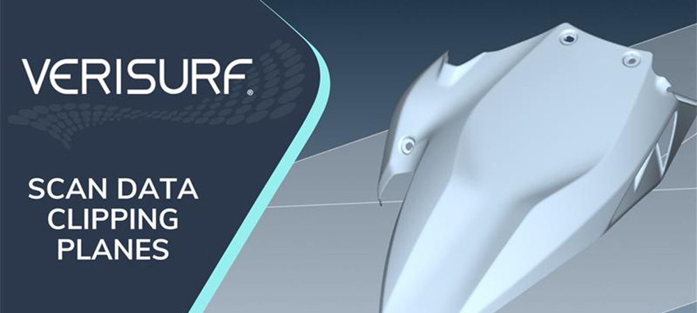 3D scanned part with clipping plane