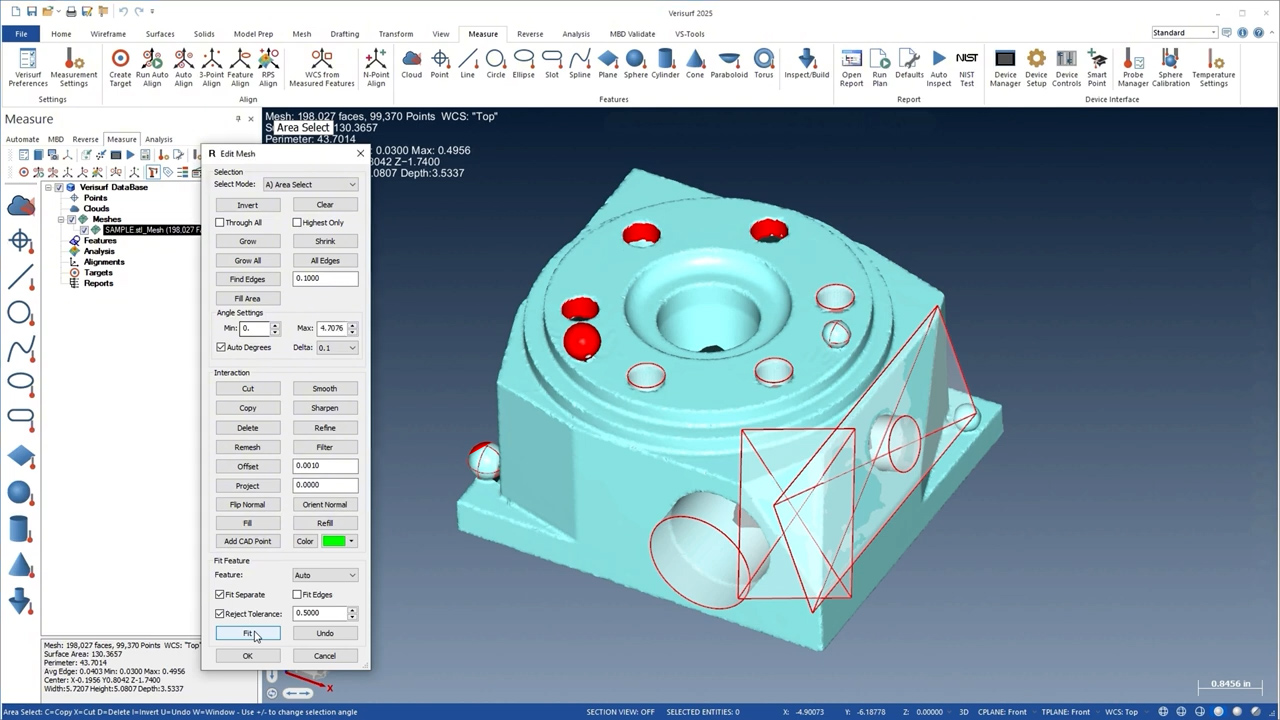 access-edit-miesh-2 3D Metrology Software, Training and CMMs