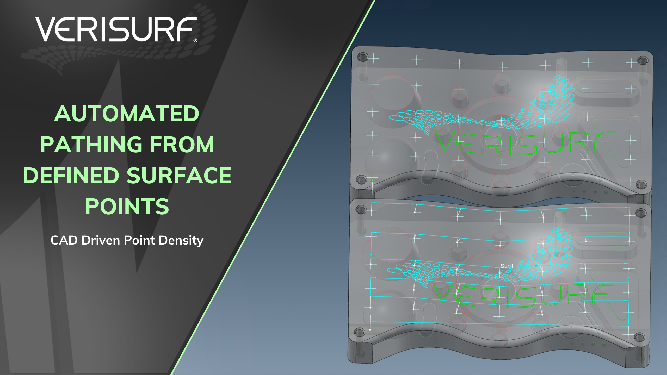 Automated Pathing from Defined Surface Points